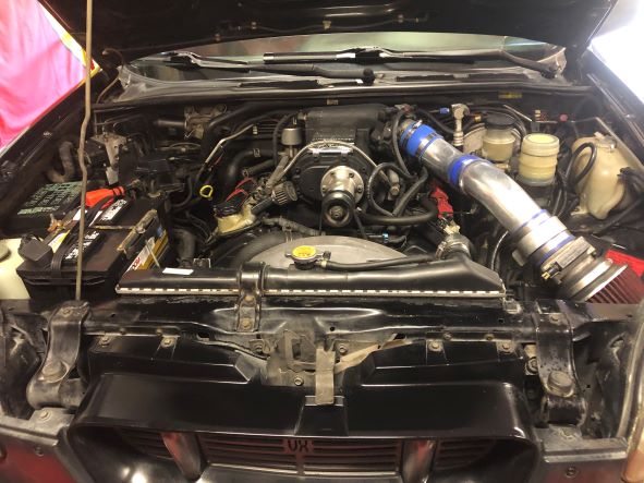 My Beloved Supercharged VX about to be ....