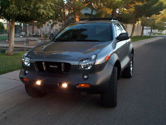 VX with new tires and lights