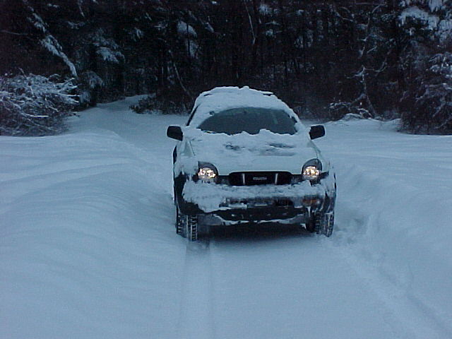 Ironman in 3 feet of snow