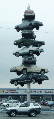 9 car pile up with VX