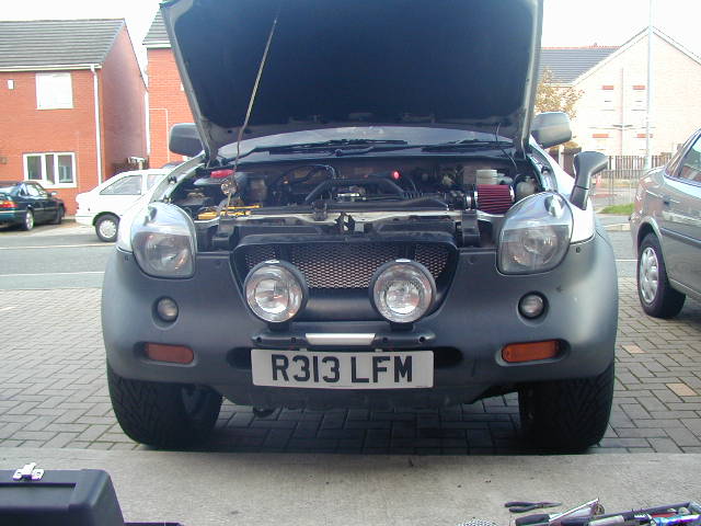the front??