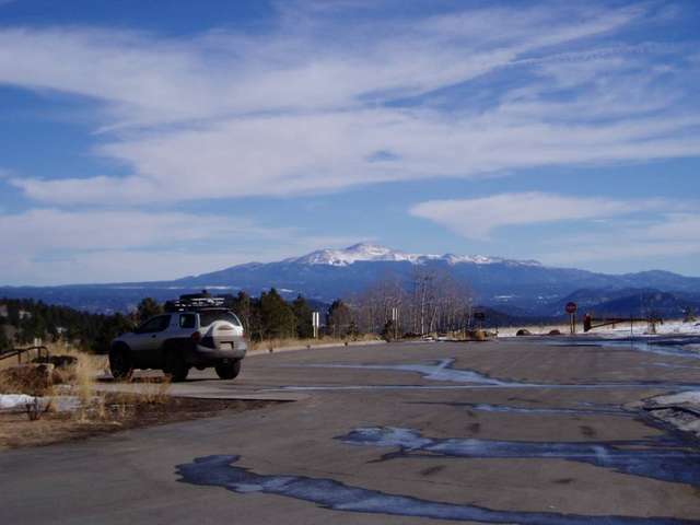Wilkerson's Pass - View of Pikes Peak
