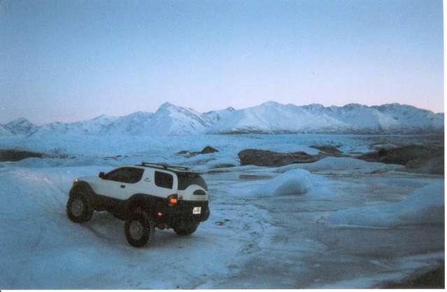 On an ice burg