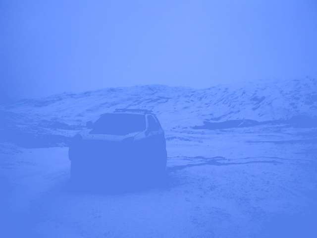 On the Knik glacier