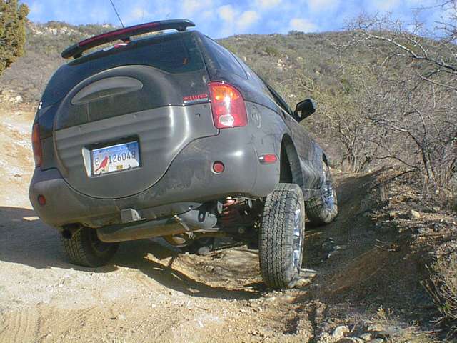 Up on two wheels.