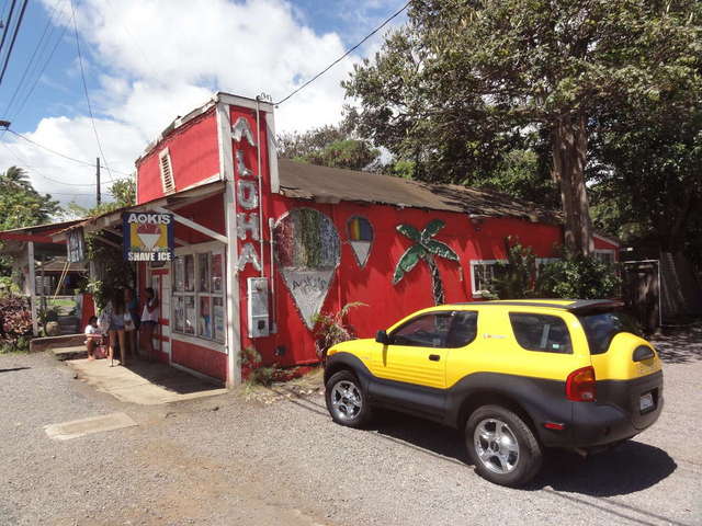 At Aoki's in Haleiwa