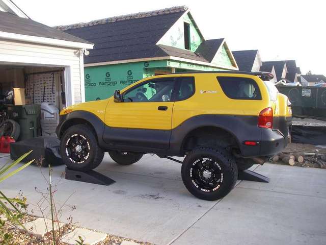 Suspension flex on ramps