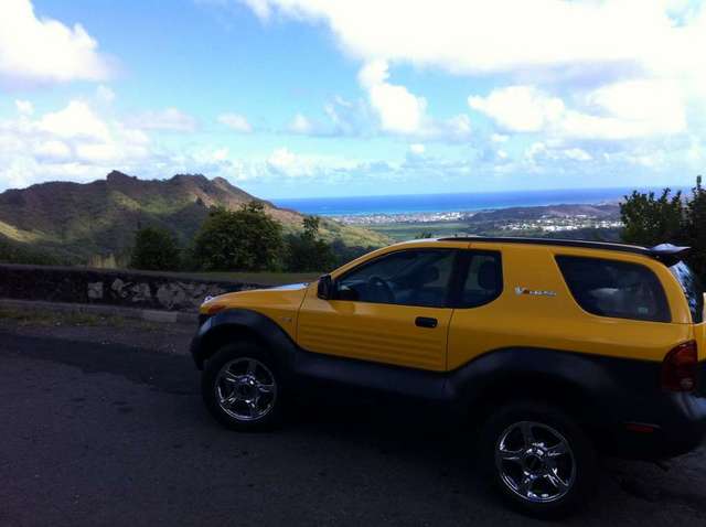 Looking out over Kailua