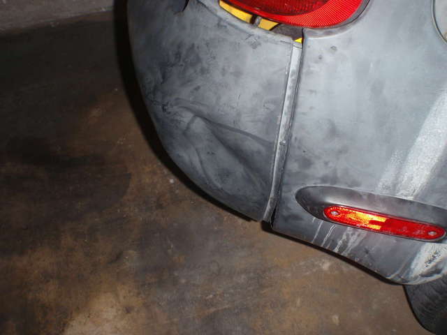 Rear Cladding Damage Before #1