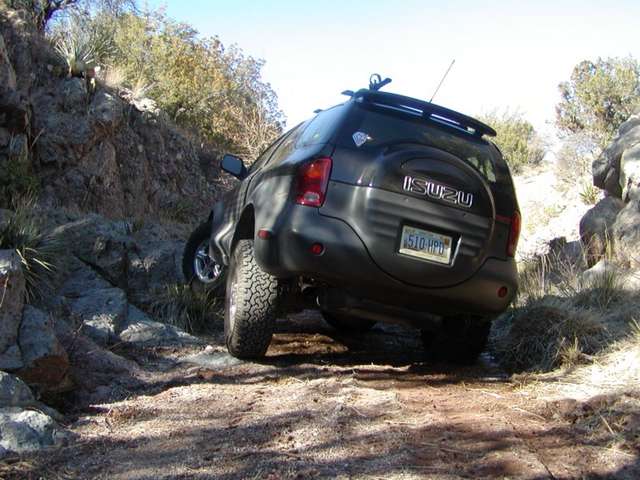 Tucson off-roading 'venture - the rock test