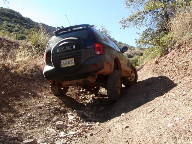 Tucson off-roading 'venture - Rutted climb 2
