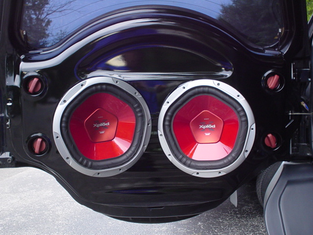 Subs In Rear Hatch
