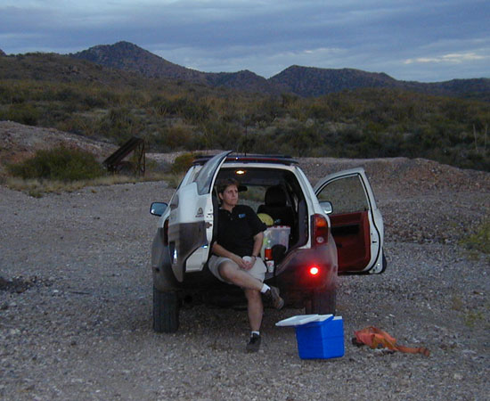 Contemplating Sunset at the Glove Mine