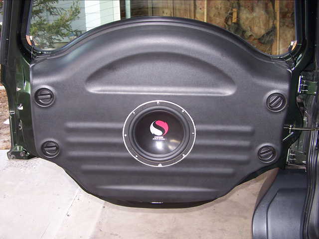 Spare tire fiberglass enclosure