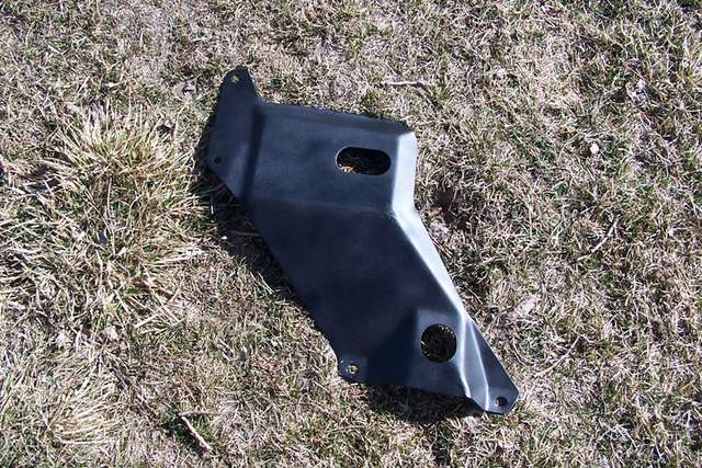CLEANED UP THE SKIDPLATE