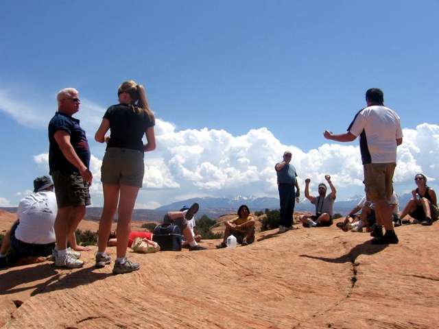 MOAB 07 Lunch at Hell's Gate