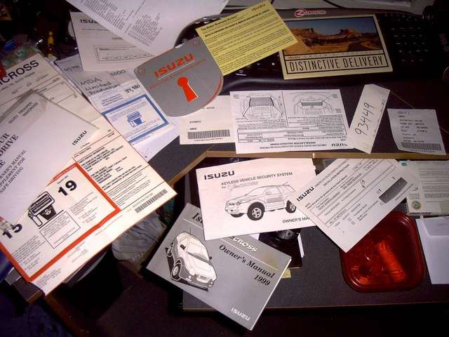 this stuff came with my car