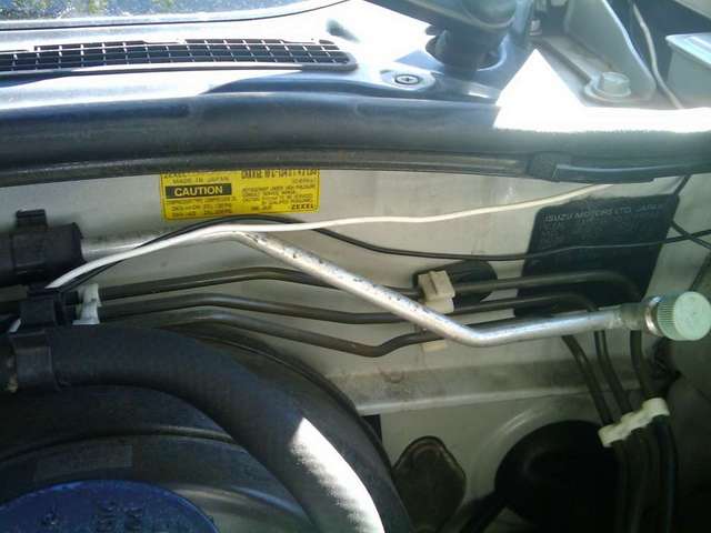 Roof racks wiring