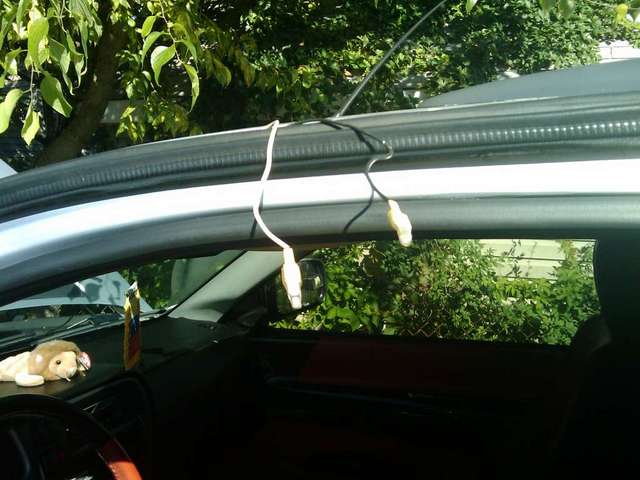 Roof rack lights