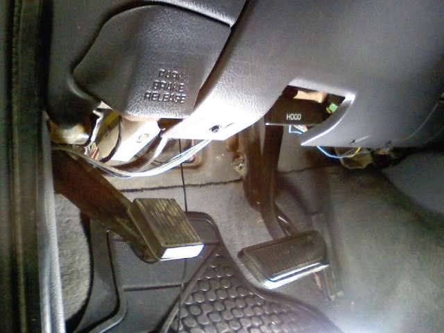 wires hanging down on DIY job