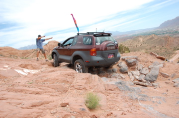 MOAB 2009 - &quot;Rubble trouble&quot; on Hell's Revenge