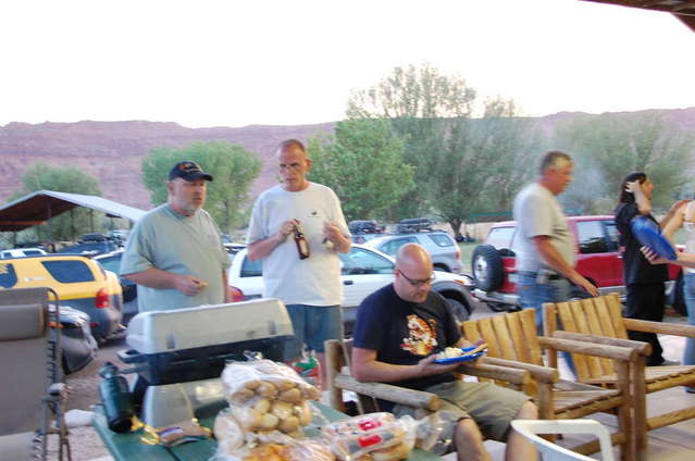 Pics from the potluck Tuesday night