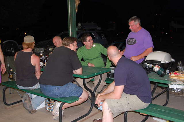 Pics from the potluck Tuesday night
