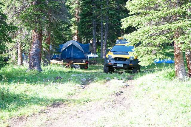 Old Alpine Tunnel Camping
