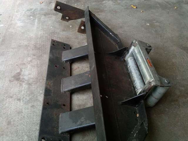 Behind Cladding Winch Bumper