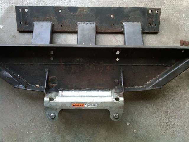 Behind Cladding Winch Bumper