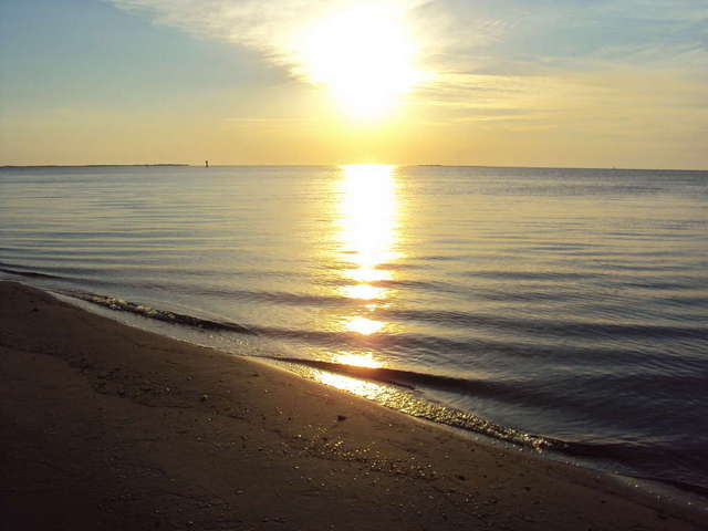 Sunset off Hatteras Island