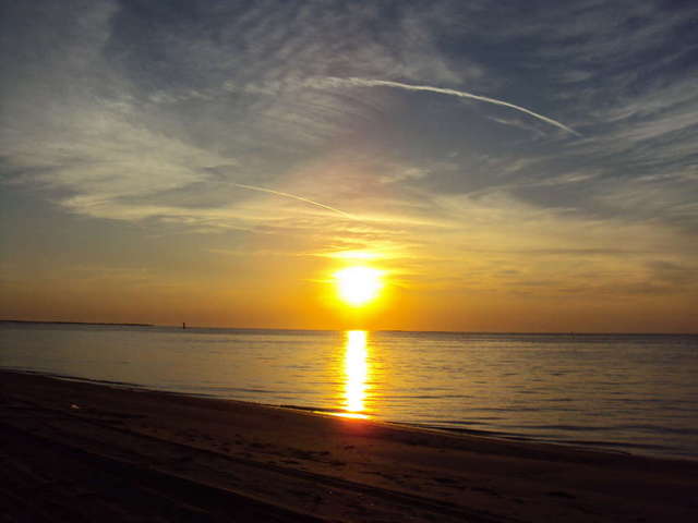 Sunset off Hatteras Island