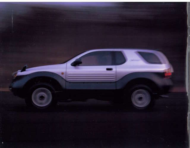 JDM Isuzu Vehicross Brochure