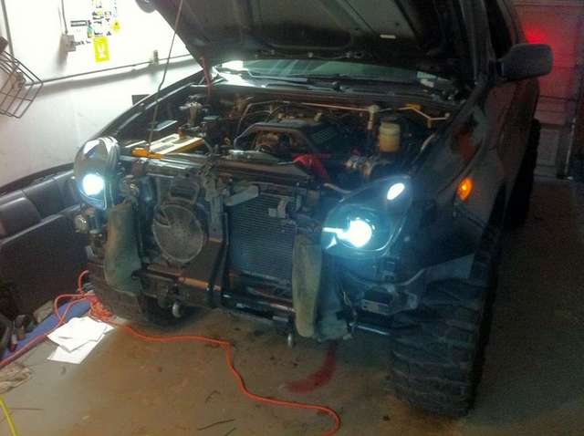 34 - V-LEDs Projector Headlight Install