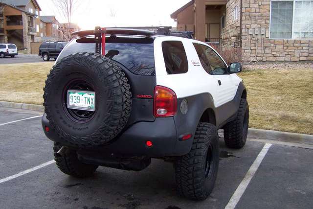 Project ZU: Rear Spare Tire Carrier