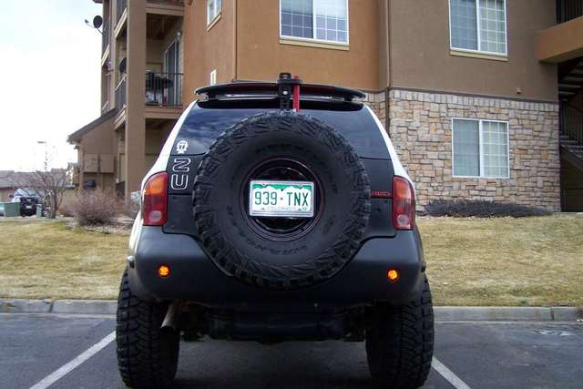 Project ZU: Rear Spare Tire Carrier