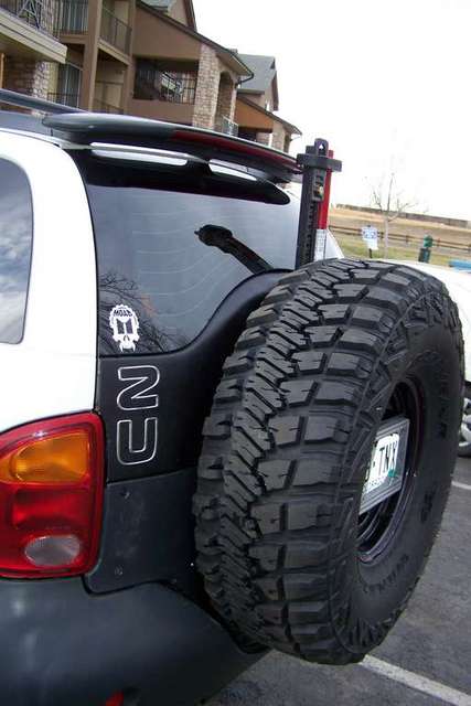 Project ZU: Rear Spare Tire Carrier