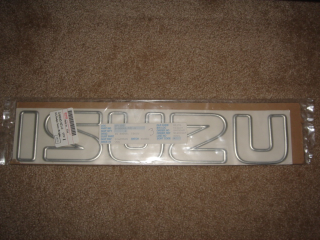 rear Badge