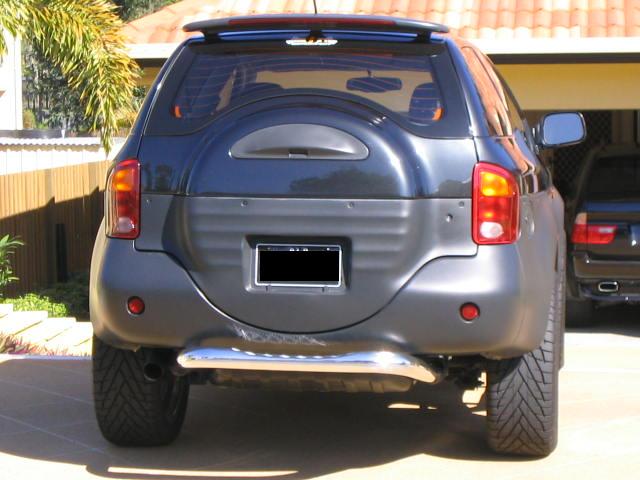 3 in rear step bar