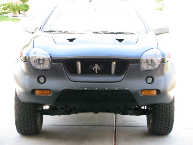 Custom front bumper mod