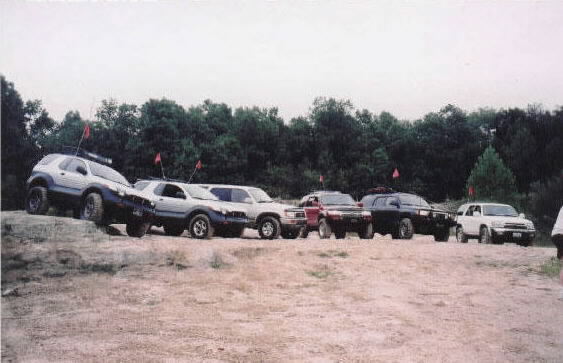 Attica group shot with the Toyotas