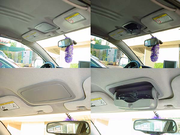 Sunglass Holder Install