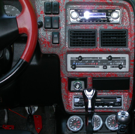 shifter gauges sterio