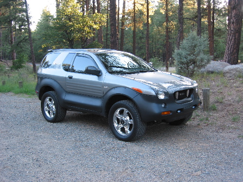 VX at trailhead