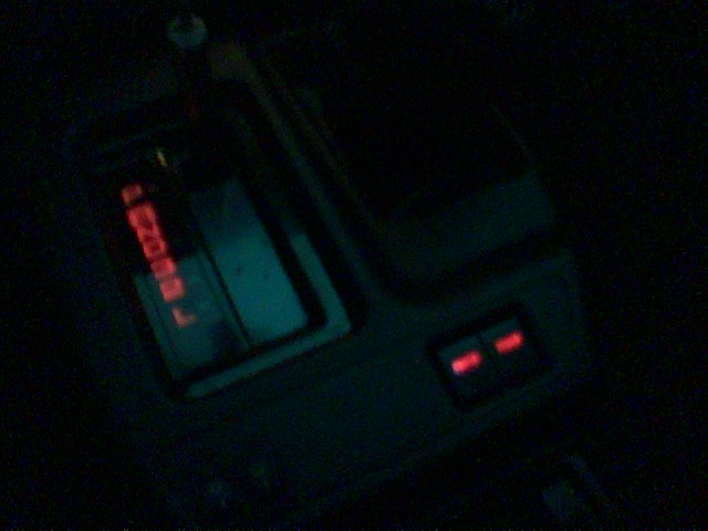 Shifter Console Lights