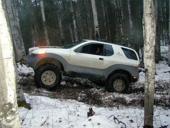 first time stuck with 33's
