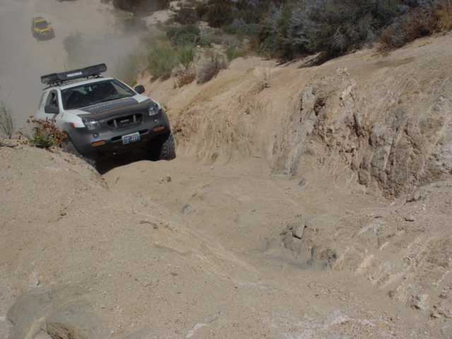 How steep is this..see Swordy in back ground???