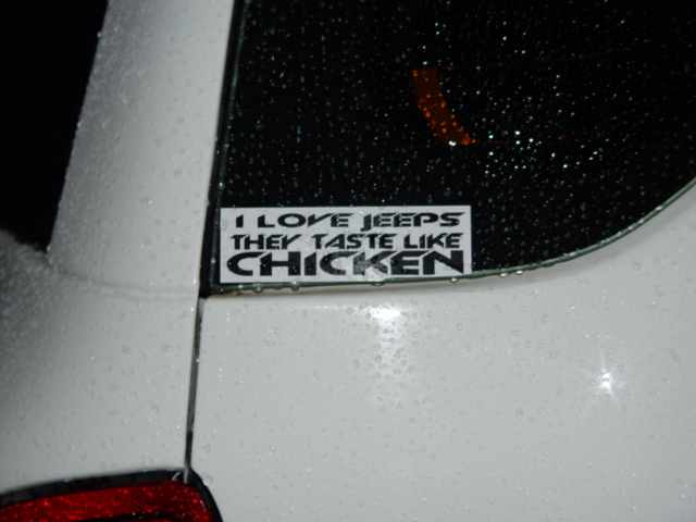 Rear Window Sticker