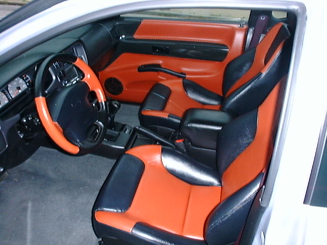 Red &amp; Black Interior