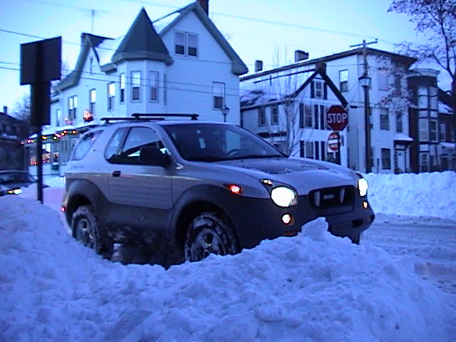 little bit of snow
